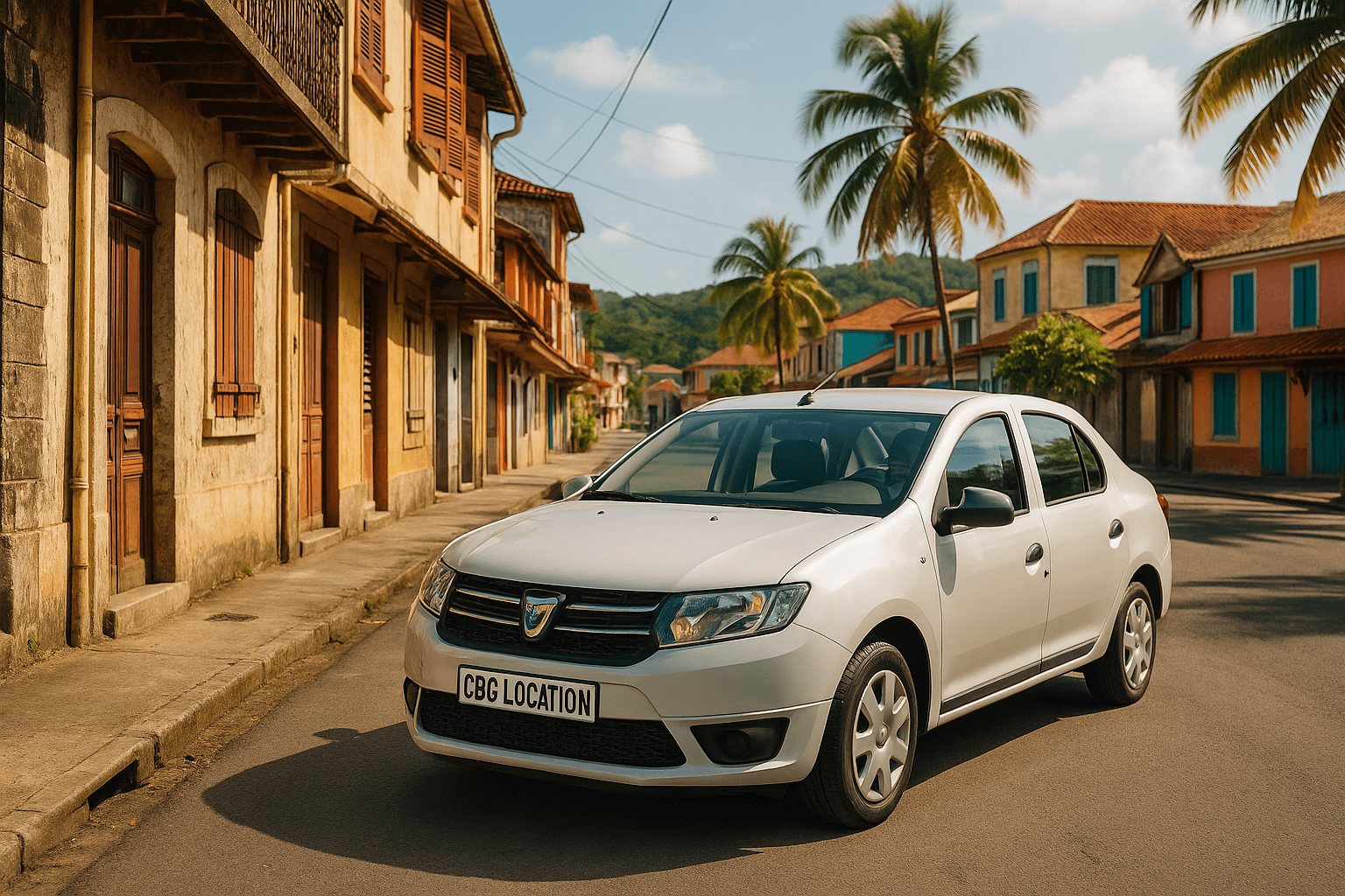 Dacia Logan CBG Location Martinique